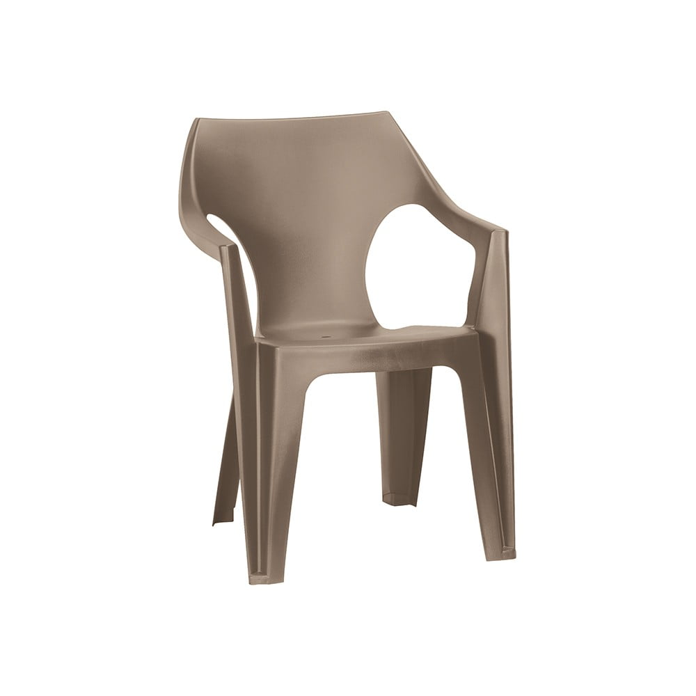Világosbarna műanyag kerti szék Dante – Keter