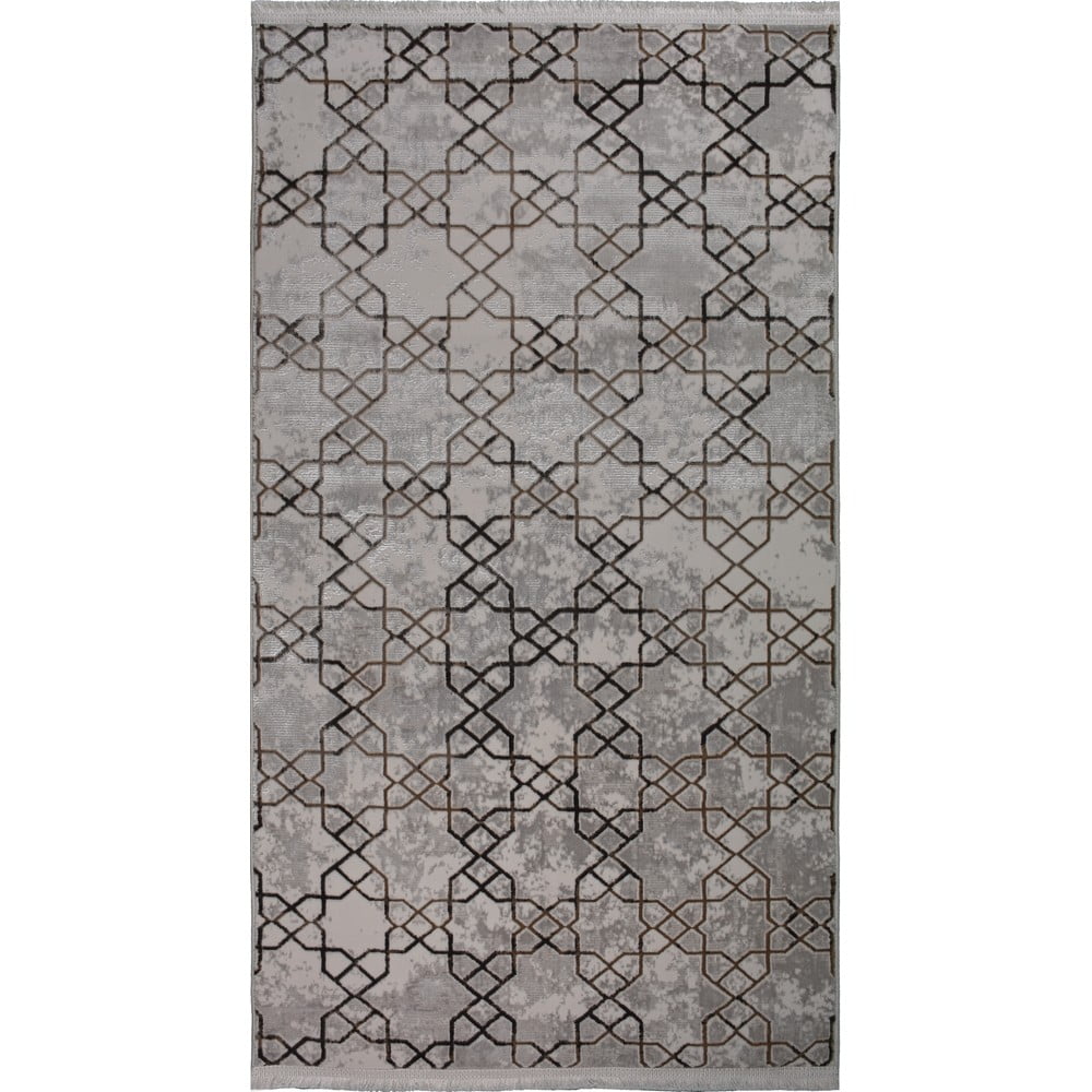 Barna mosható szőnyeg 80x150 cm Kahve – Vitaus