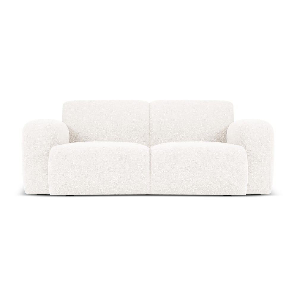 Fehér buklé kanapé 170 cm Molino – Micadoni Home