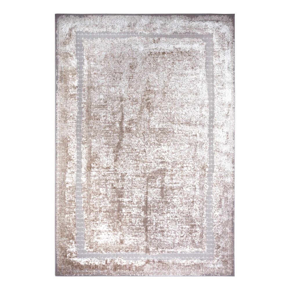 Krémszínű-ezüstszínű szőnyeg 120x170 cm Shine Classic – Hanse Home