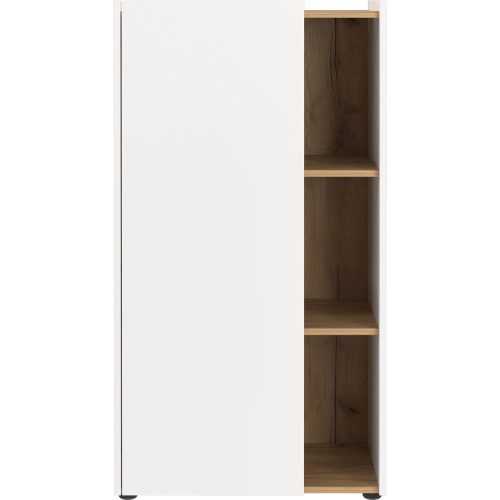 Fehér könyvespolc 62x115 cm Hasselt – Germania