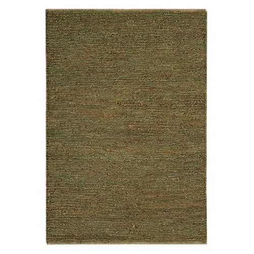 Sötétzöld kézi szövésű juta szőnyeg 120x170 cm Soumak – Asiatic Carpets