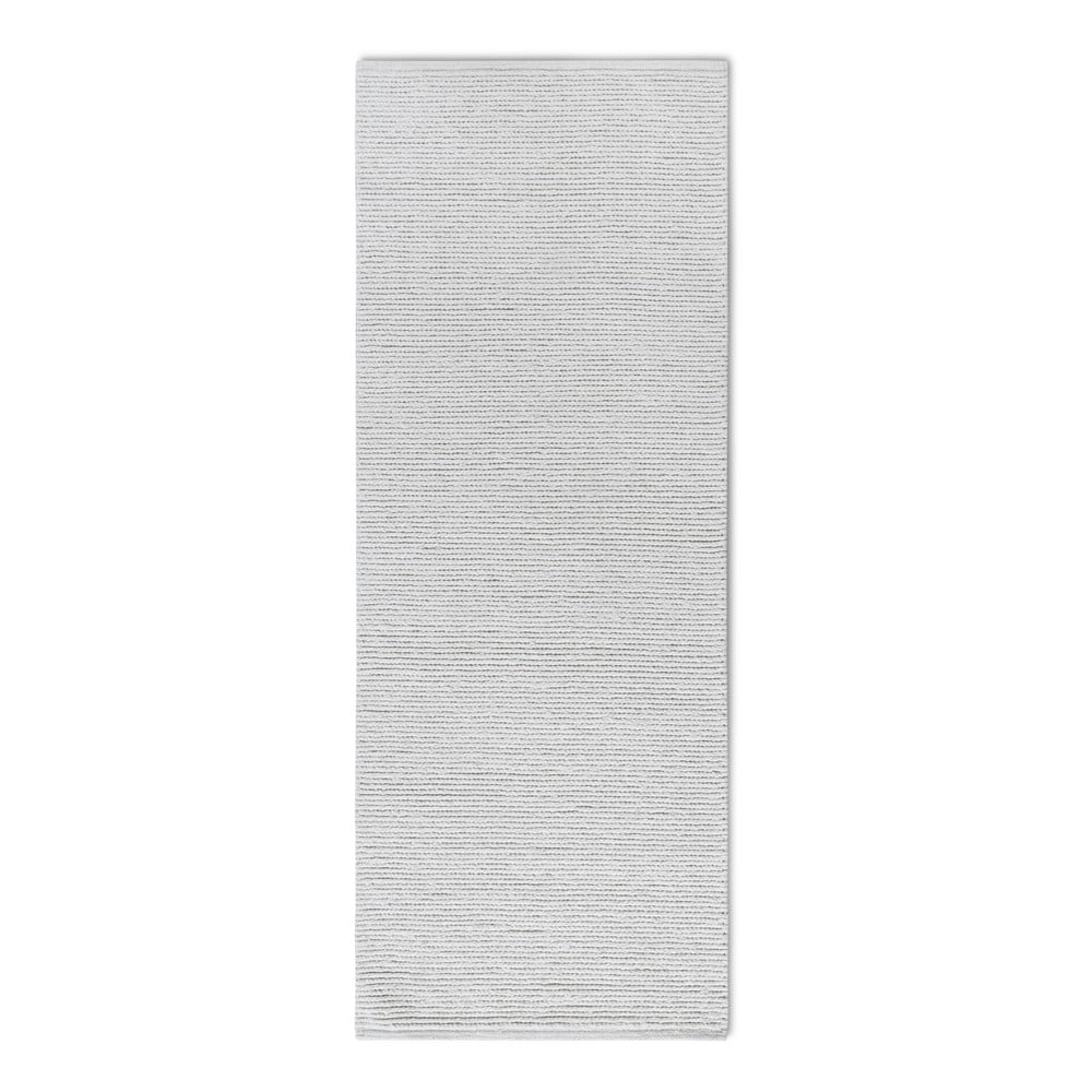 Világosszürke kézi szövésű gyapjú futószőnyeg 80x200 cm Francois – Villeroy&Boch