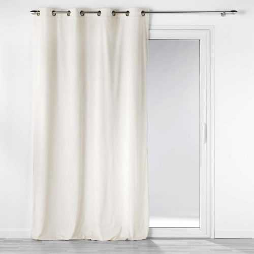 Krémszínű kordbársony függöny 140x260 cm Casual – douceur d'intérieur