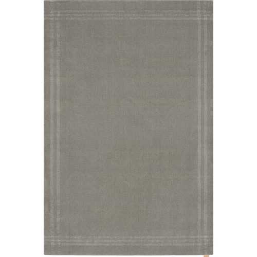 Világosszürke gyapjú szőnyeg 300x400 cm Calisia M Grid Rim – Agnella