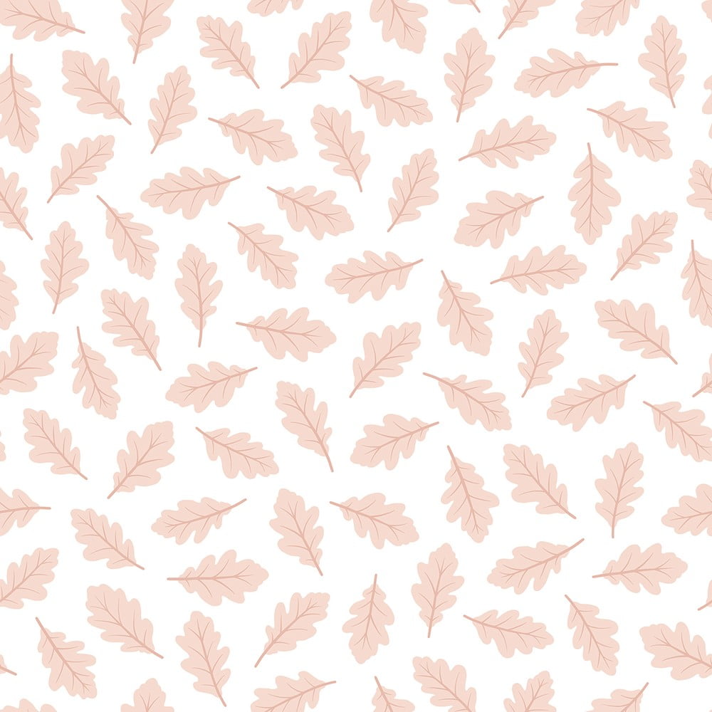 Gyerek tapéta 10 m x 50 cm Oak Leaves – Lilipinso