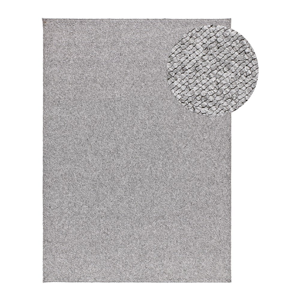 Világosszürke szőnyeg 200x290 cm Petra Liso – Universal