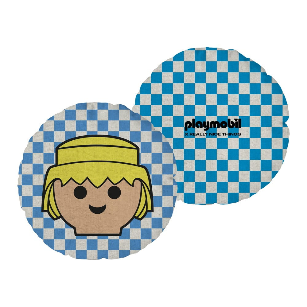 Lenkeverék gyerek párna Checkerboard – Playmobil
