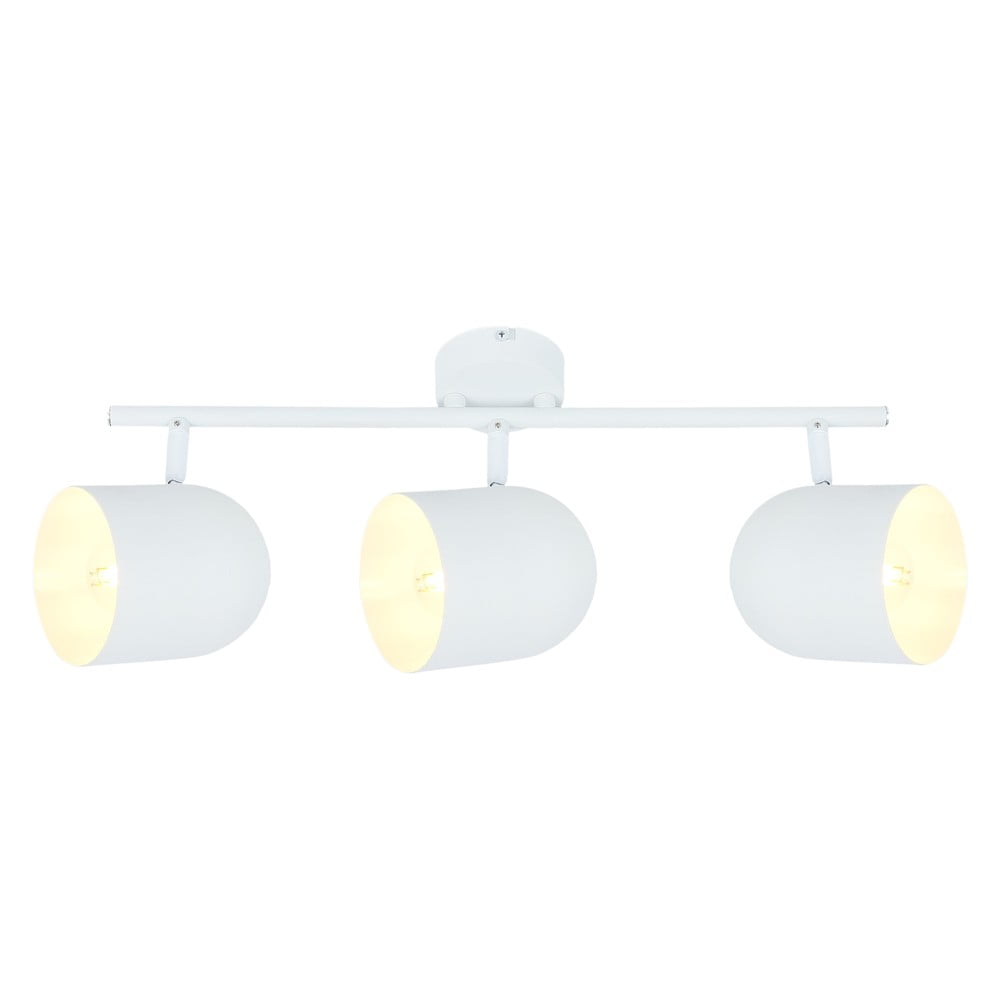 Fehér mennyezeti lámpa fém búrával 55x10 cm Azuro – Candellux Lighting