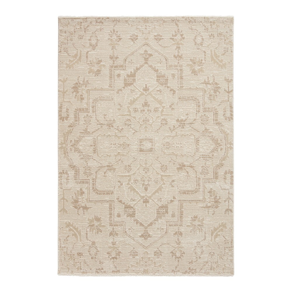 Krémszínű szőnyeg 200x290 cm Geneva – Think Rugs