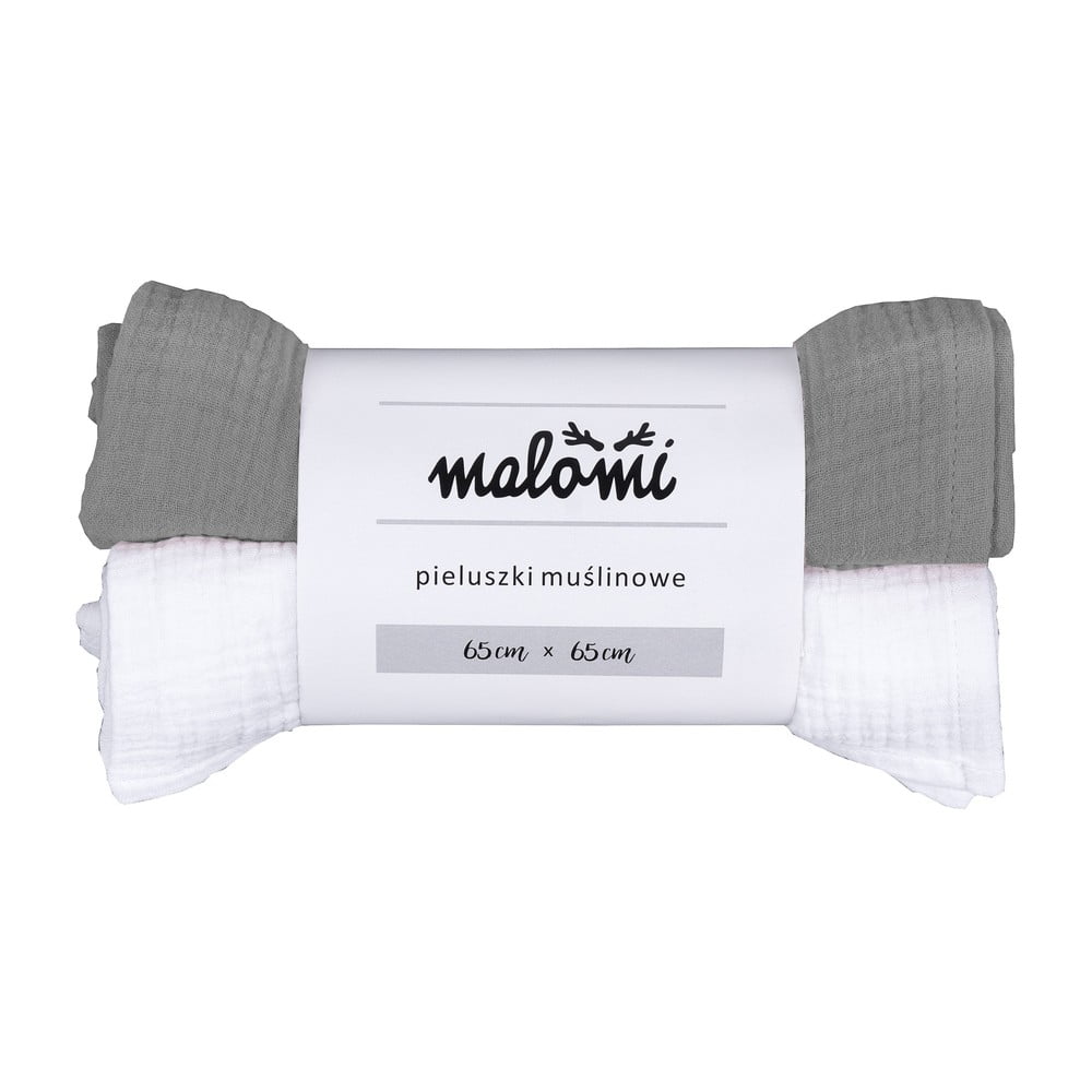 Muszlin pelenka készlet 2 db-os Muslin – Malomi Kids