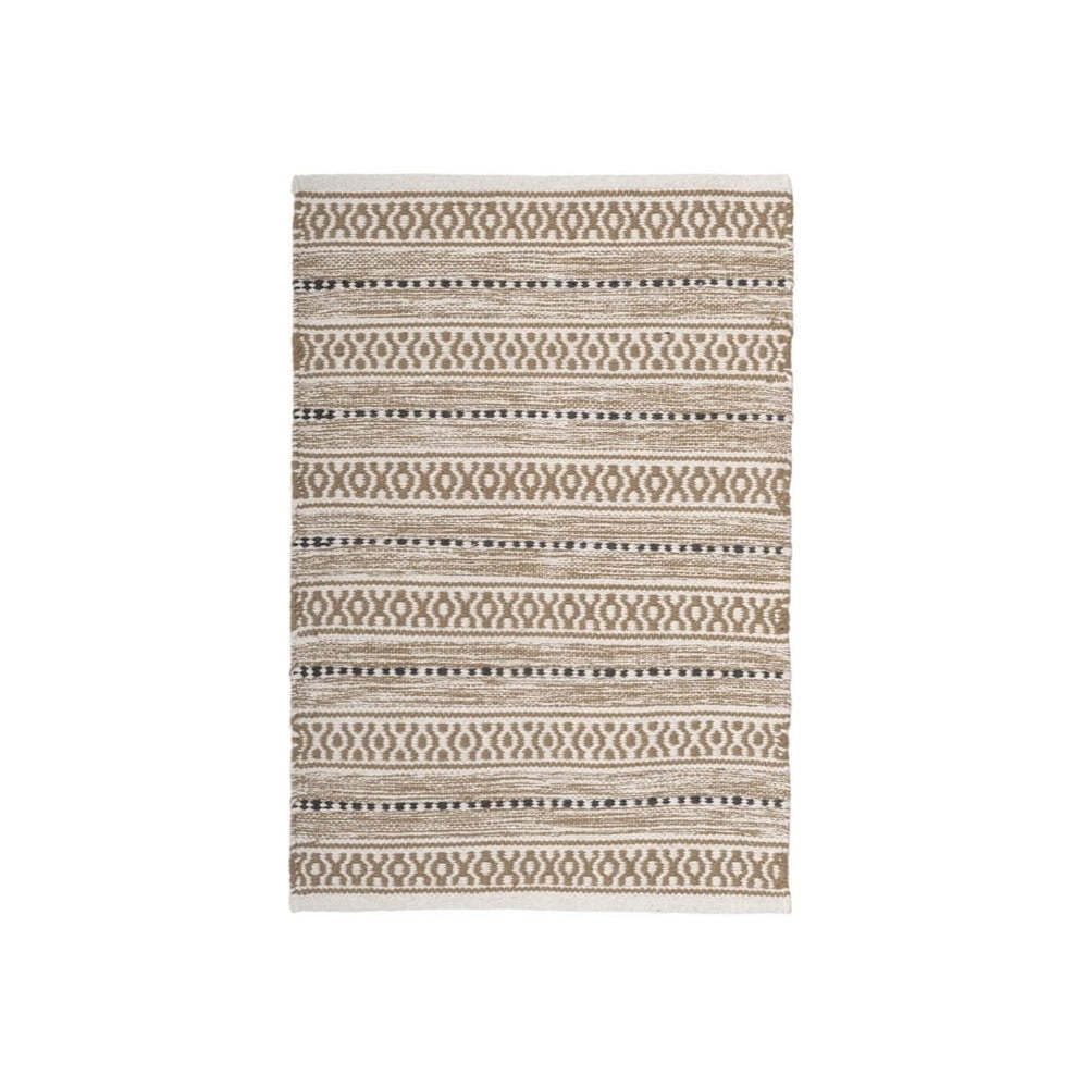 Bézs mosható pamut szőnyeg 60x90 cm – Casa Selección