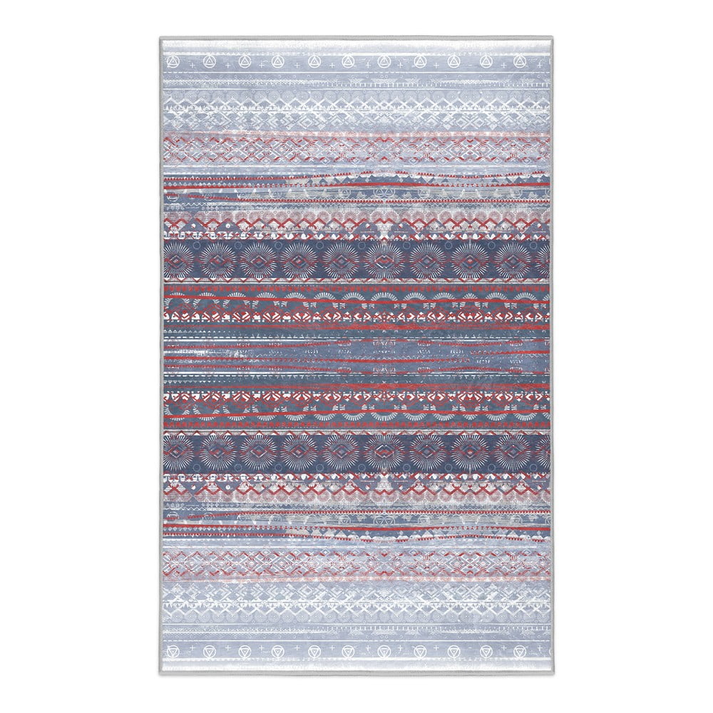 Lila-szürke mosható szőnyeg 160x230 cm Vintage Stripe – Mila Home