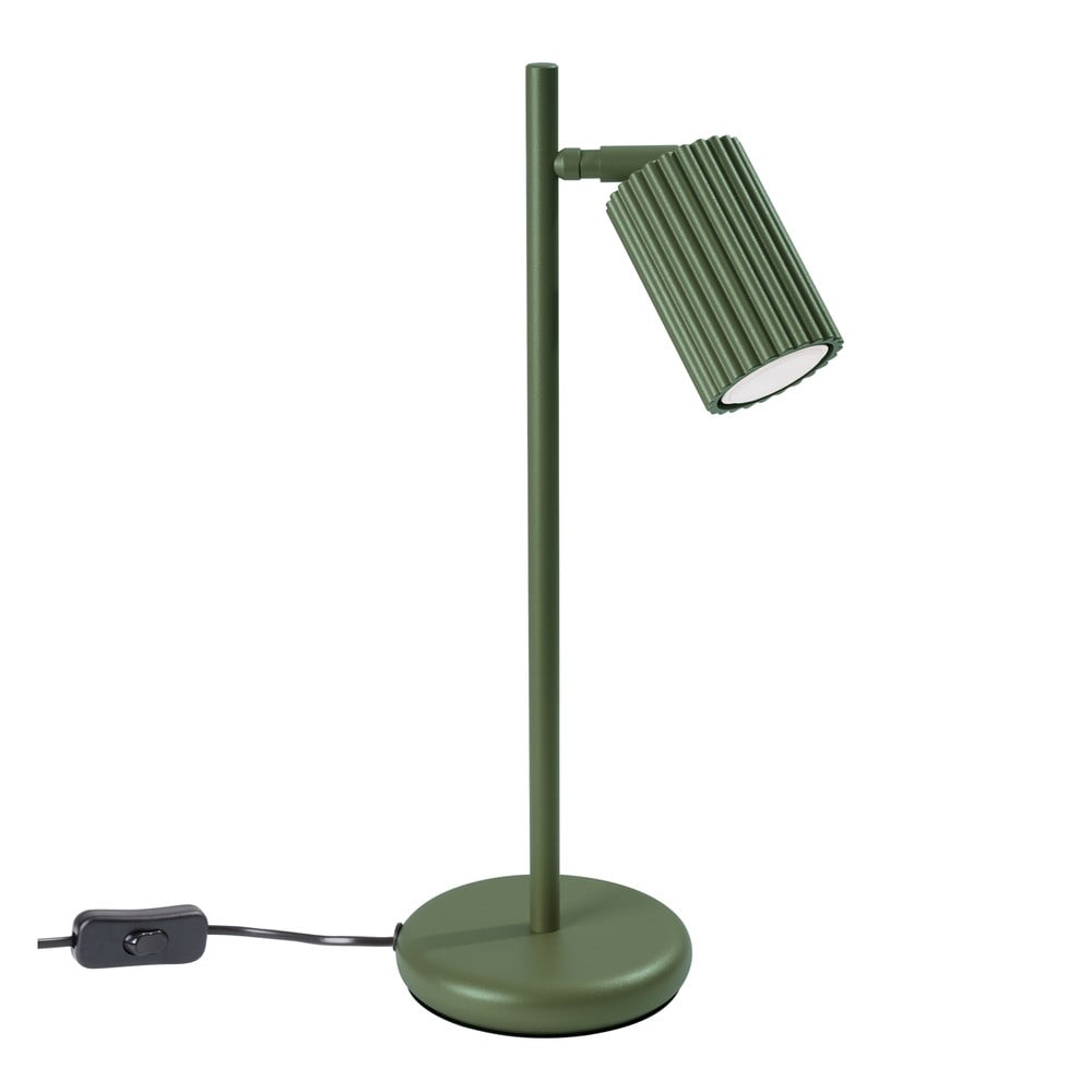 Zöld asztali lámpa (magasság 43 cm) Gleam – Nice Lamps
