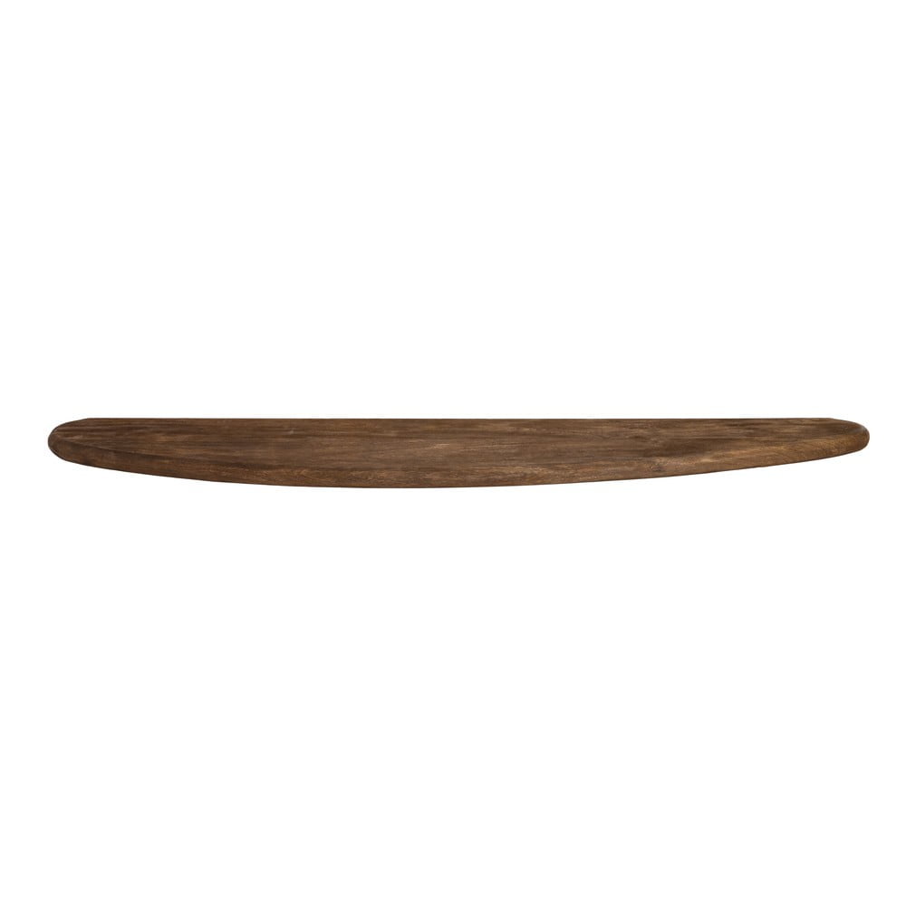 Barna mangófa fali polc 100 cm Ginosu – Light & Living