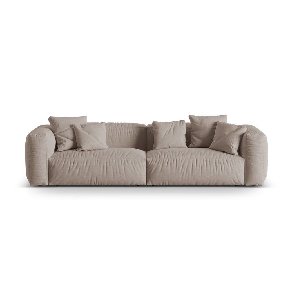 Bézs moduláris kanapé 320 cm Martina – Micadoni Home