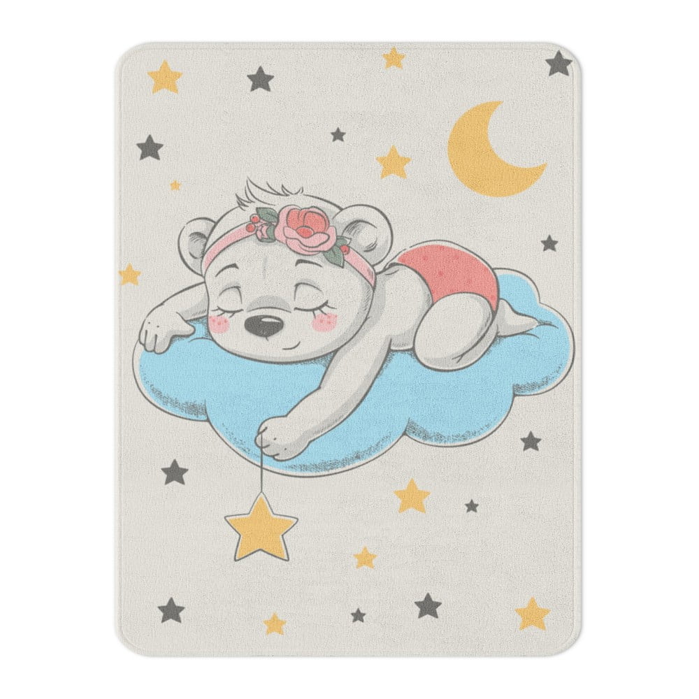 Fehér gyerek szőnyeg 100x140 cm Happy Dreams – Oyo Concept