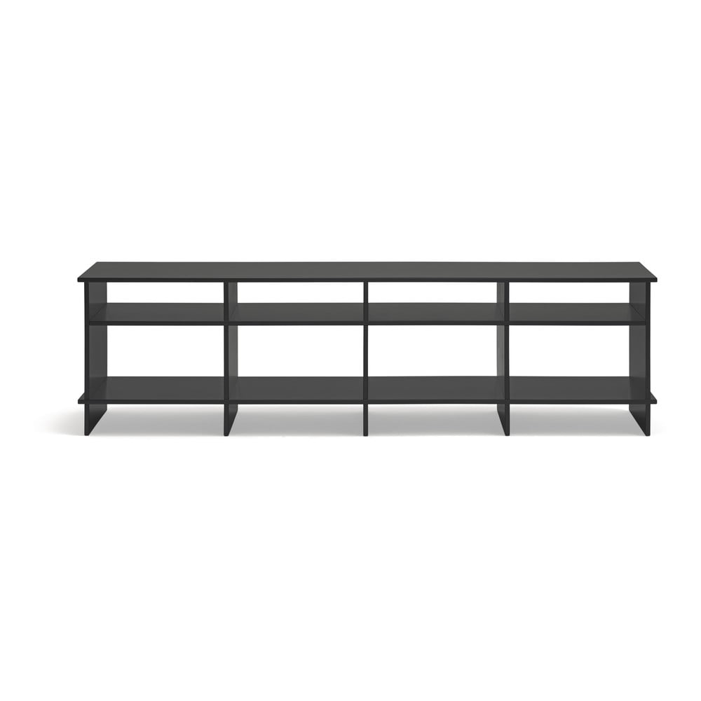 Fekete TV-állvány 180x50x40 cm Inari – Teulat