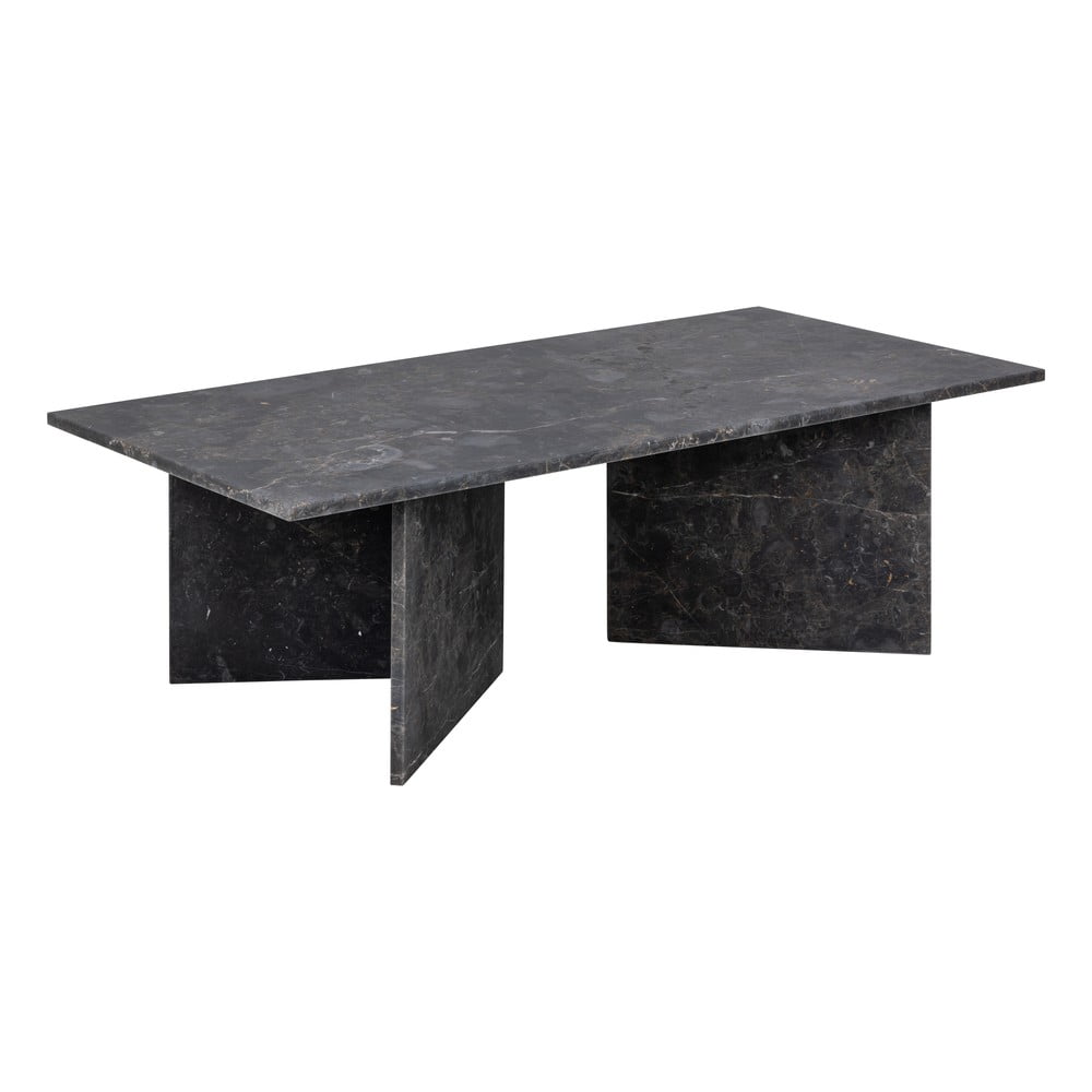 Fekete márvány dohányzóasztal 70x140 cm Vega – Actona