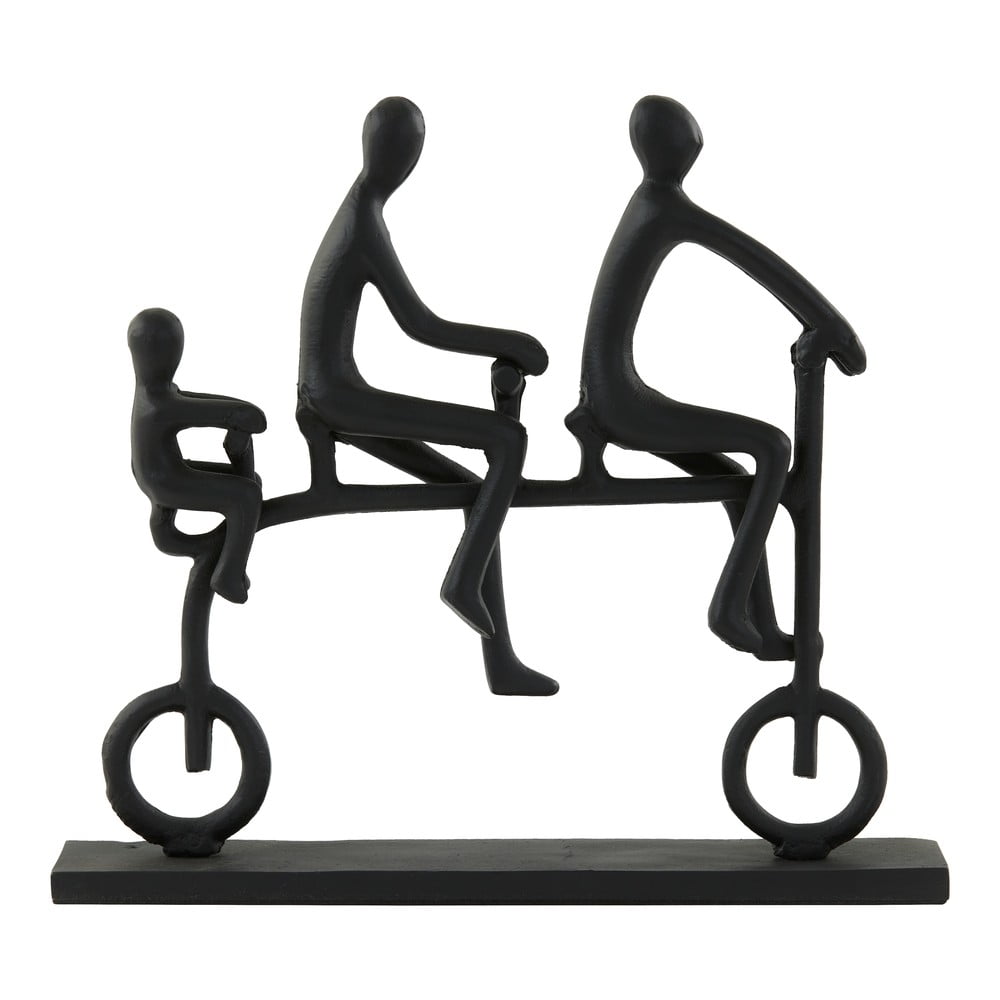 Fém szobor (magasság 32 cm) Cycle – Light & Living