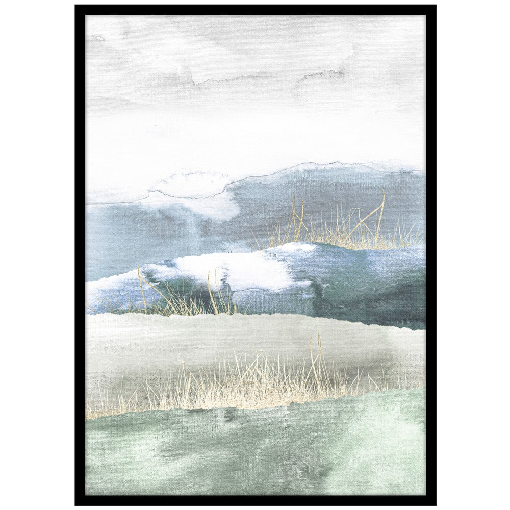 Kép 50x70 cm Green Land – Malerifabrikken