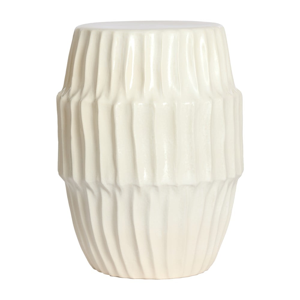 Kerámia kerek tárolóasztal ø 40 cm Isili – Light & Living