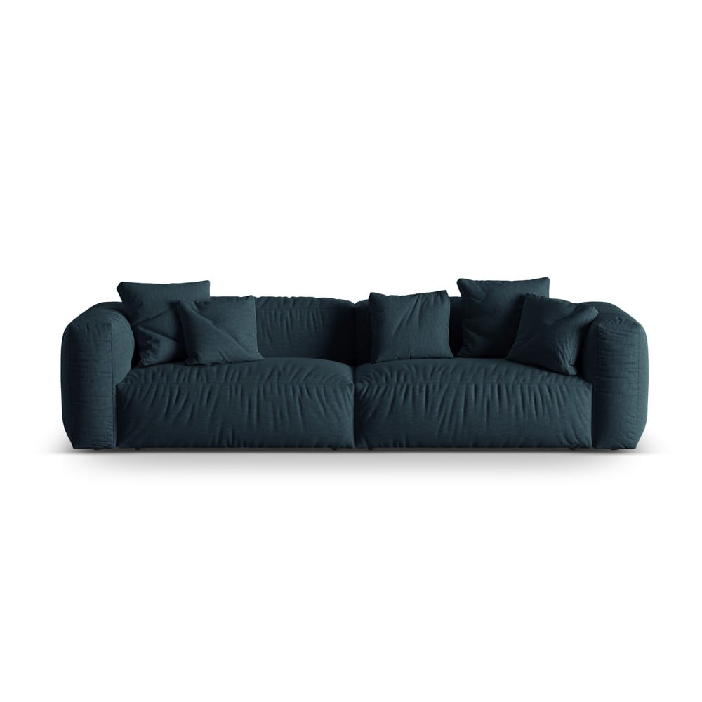 Sötétkék moduláris kanapé 320 cm Martina – Micadoni Home