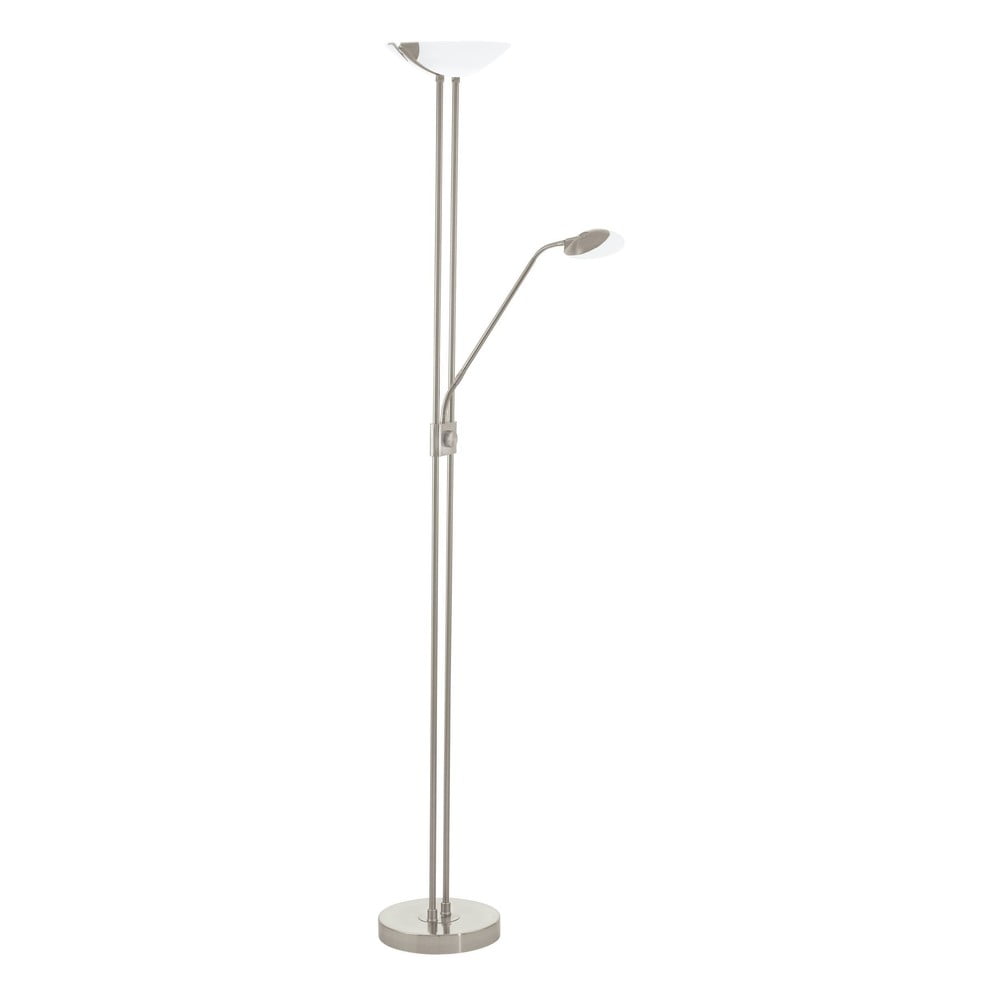 Szürke LED állólámpa üveg búrával (magasság 180 cm) BAYA LED – EGLO