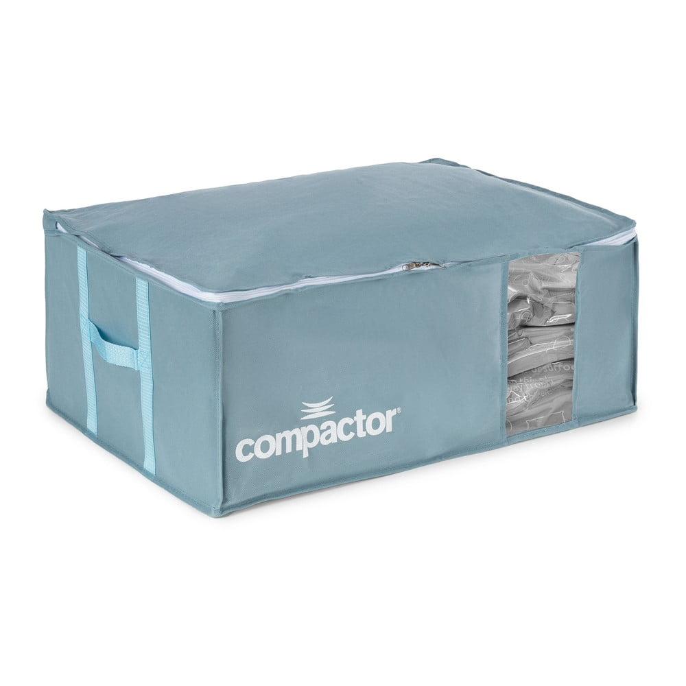 Vákuumos műanyag ruhatároló doboz 65x45x27 cm Blue Edition – Compactor