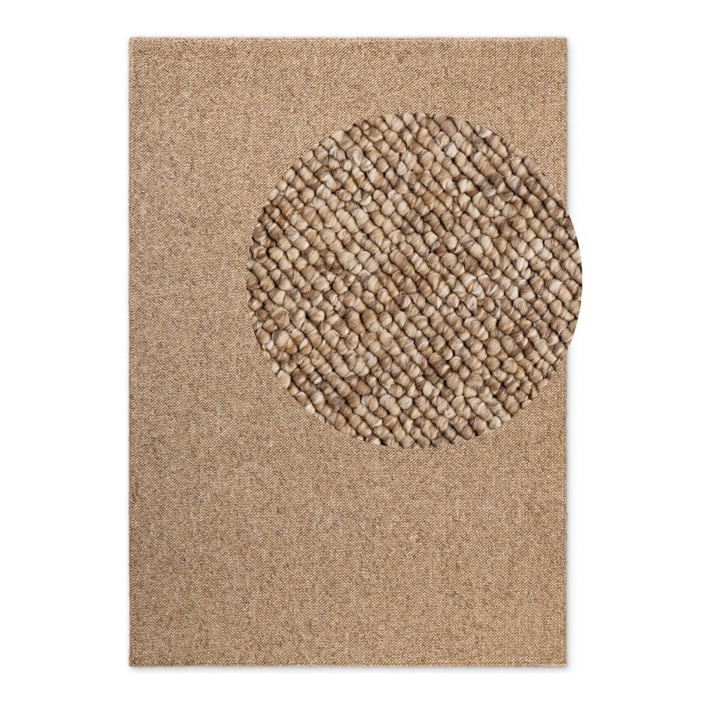 Világosbarna mosható szőnyeg 200x290 cm Rocco Caramel – Elle Decoration