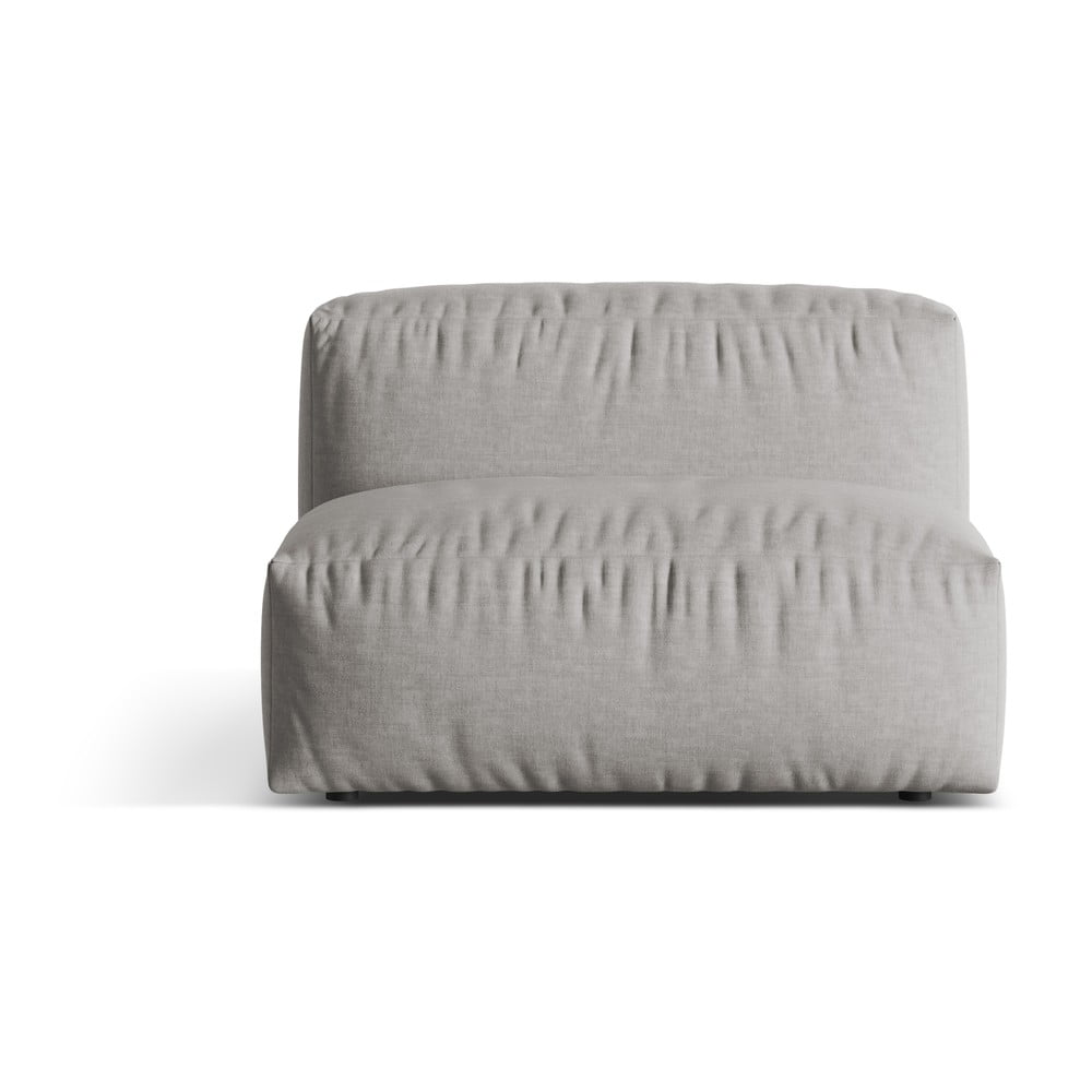 Világosszürke kanapé modul (középső rész) Martina – Micadoni Home