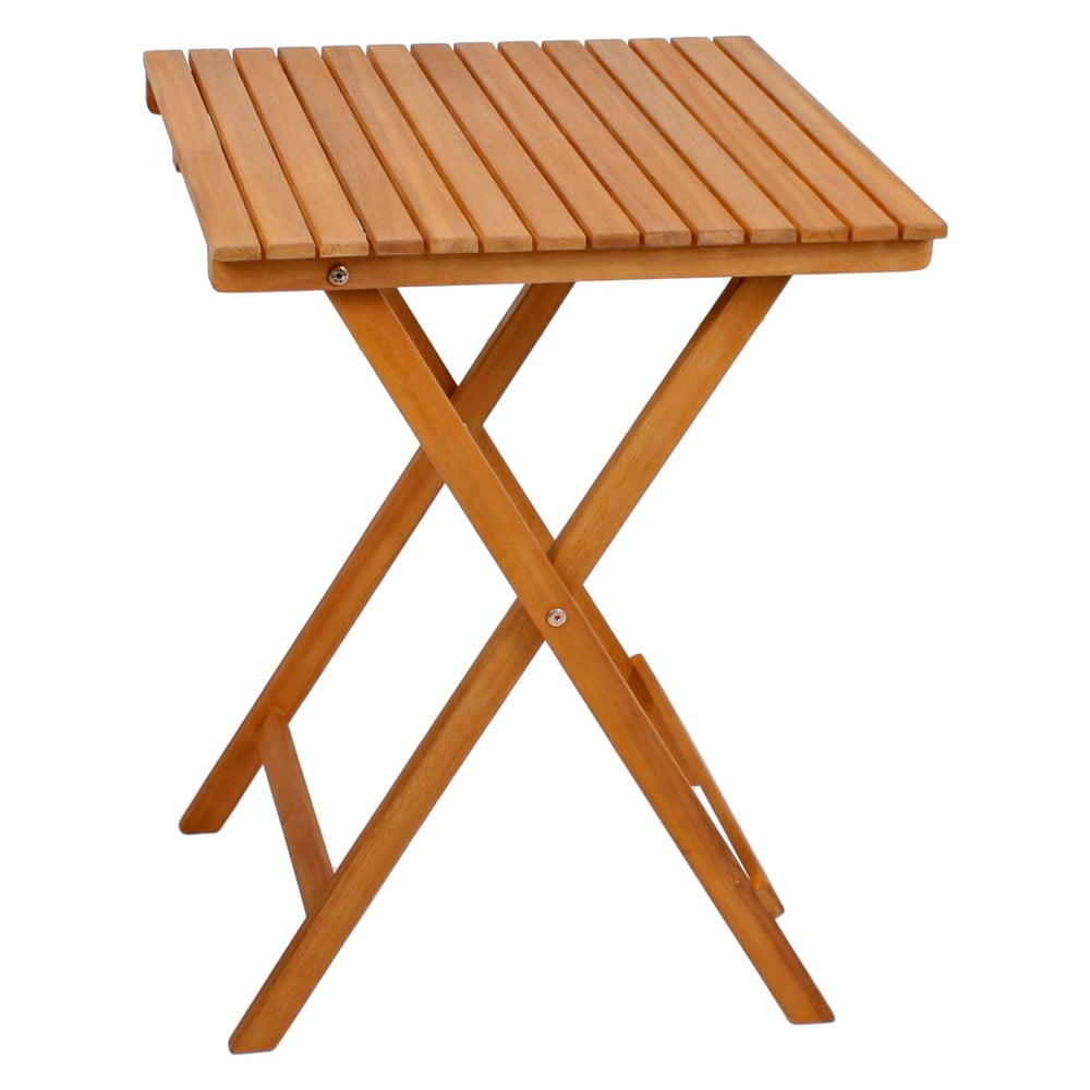 Akácfa kerti étkezőasztal 55x55 cm Alameda – Garden Pleasure