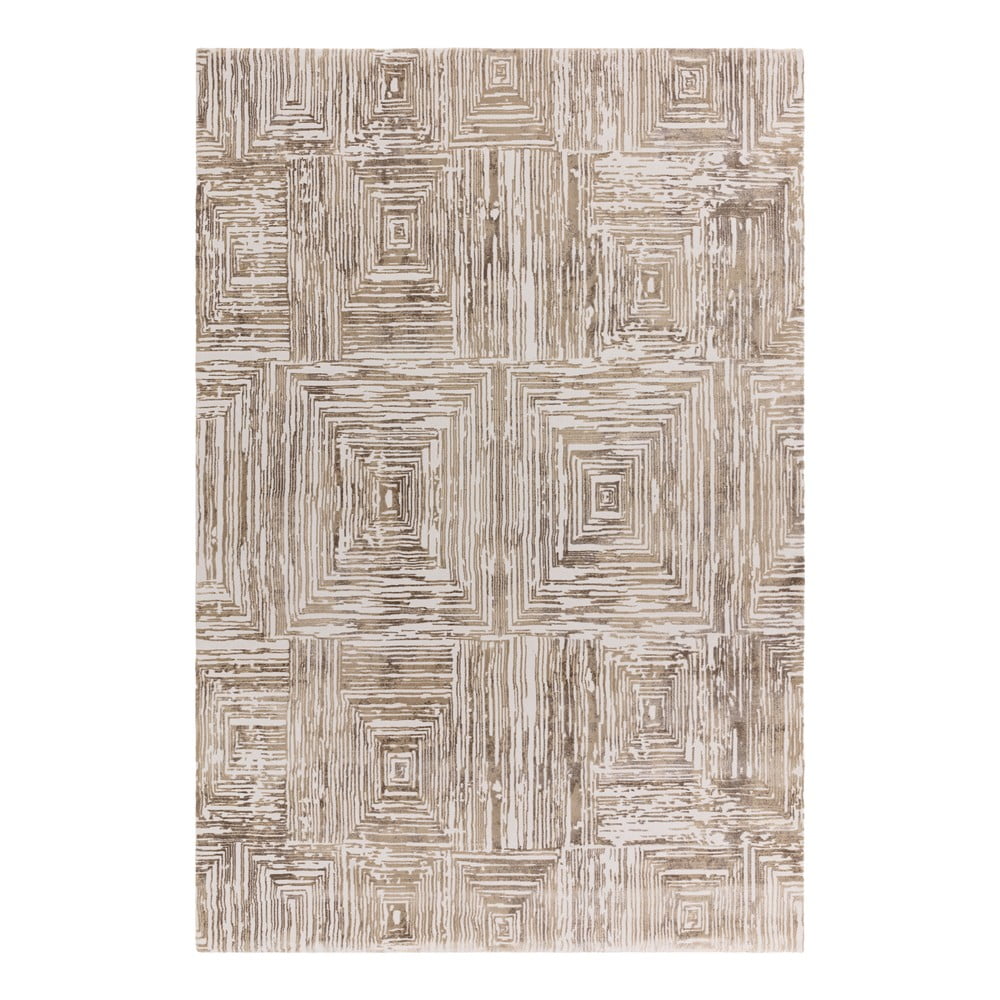 Bézs szőnyeg 200x290 cm Kuza Lines Beige – Asiatic Carpets