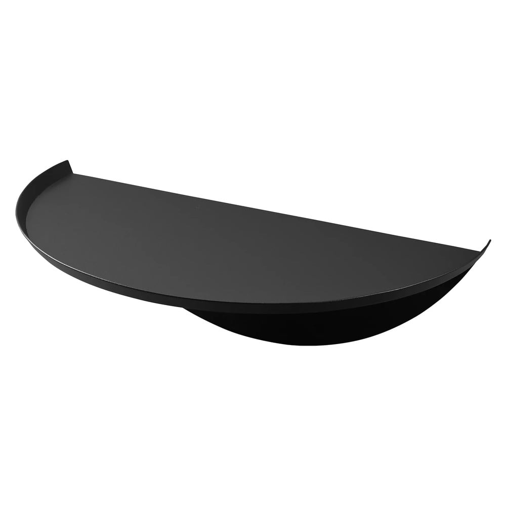 Fekete fém fali polc 40 cm Tower – YAMAZAKI