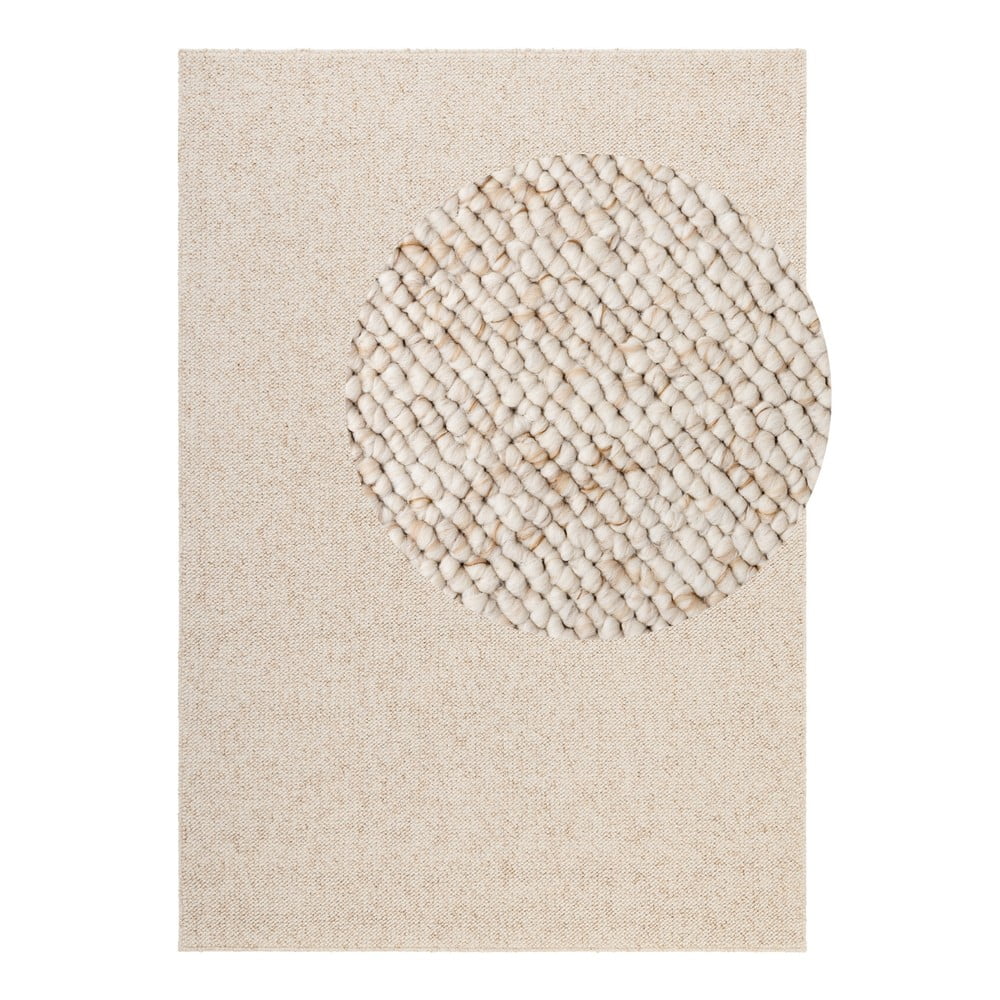Krémszínű mosható szőnyeg 200x290 cm Rocco Cream – Elle Decoration