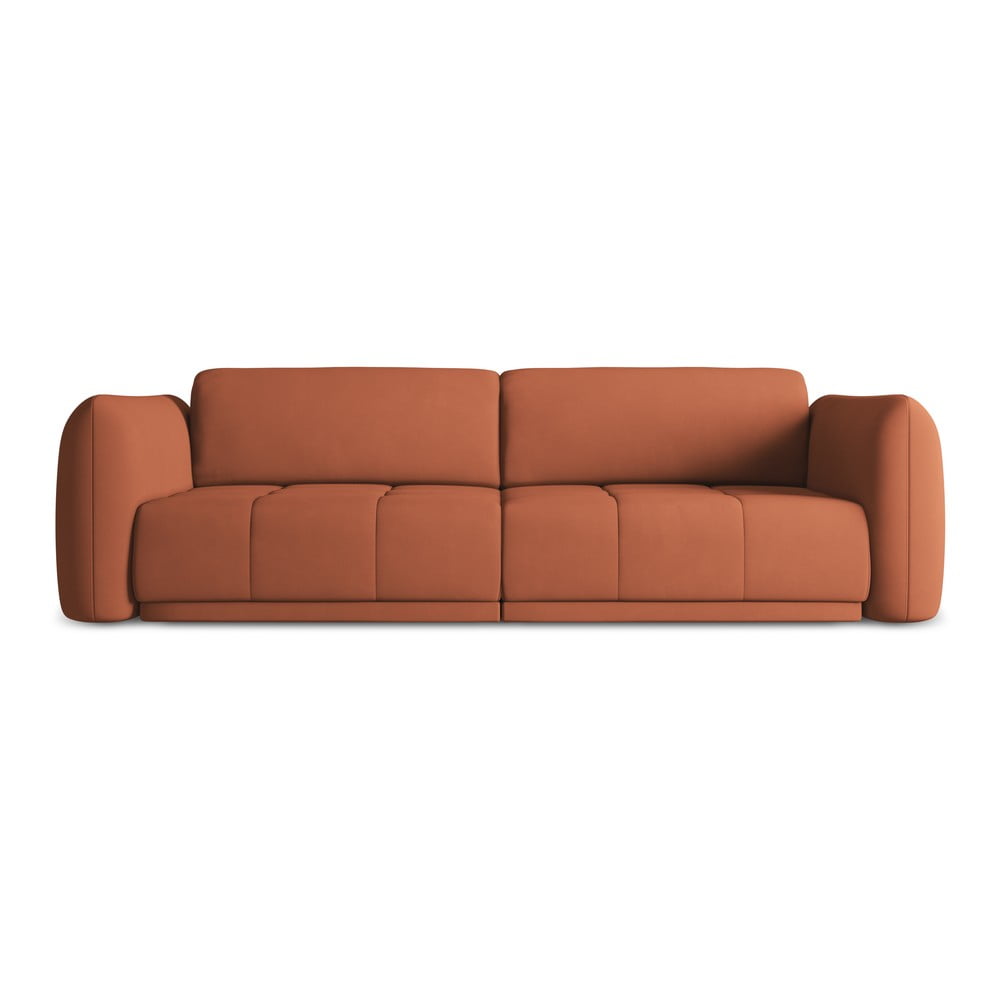 Narancssárga kanapé 210 cm Hoku – Makamii