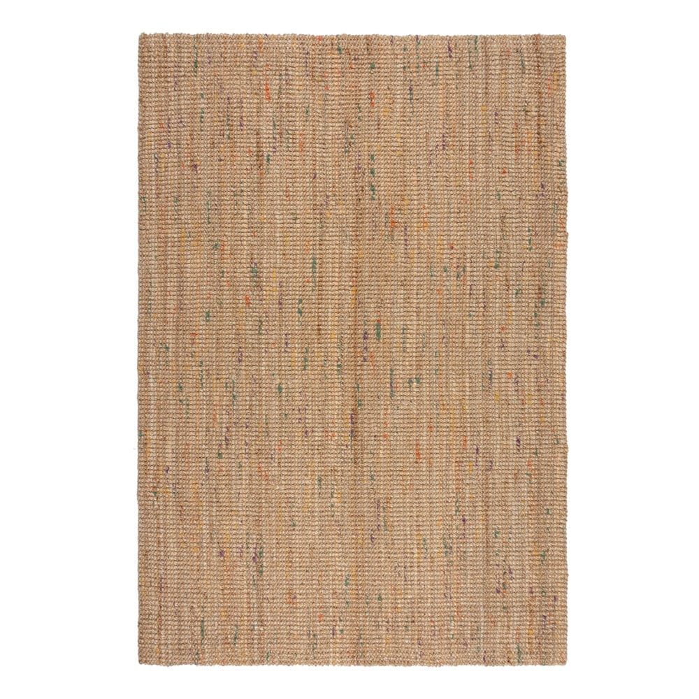 Natúr színű kézi szövésű juta szőnyeg 200x290 cm Jute Boucle Multi – Flair Rugs