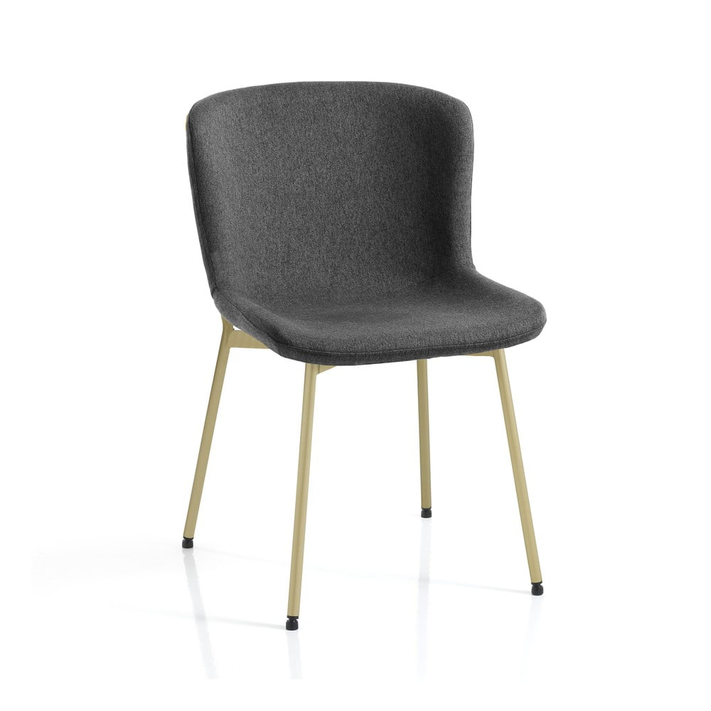 Sötétszürke étkezőszék szett 2 db-os Snug – Tomasucci