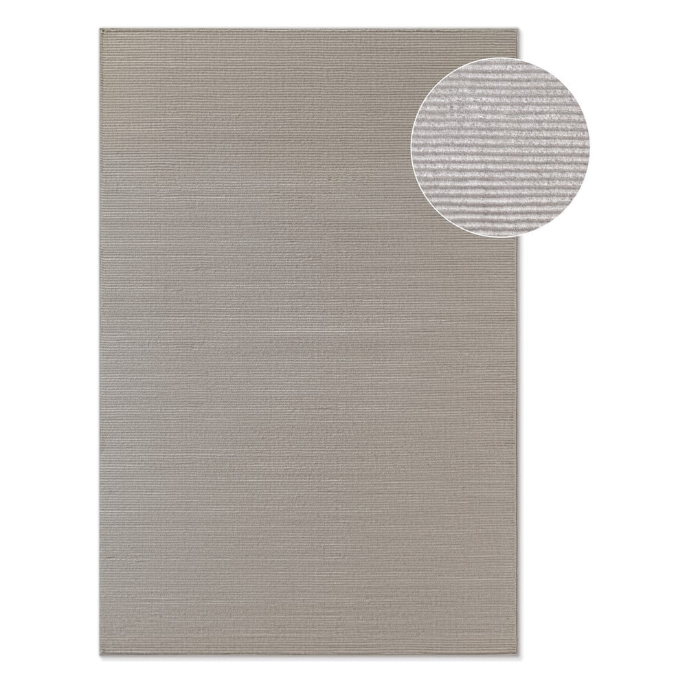 Szürke-krémszínű szőnyeg 120x170 cm Perles Dolomite – Elle Decoration