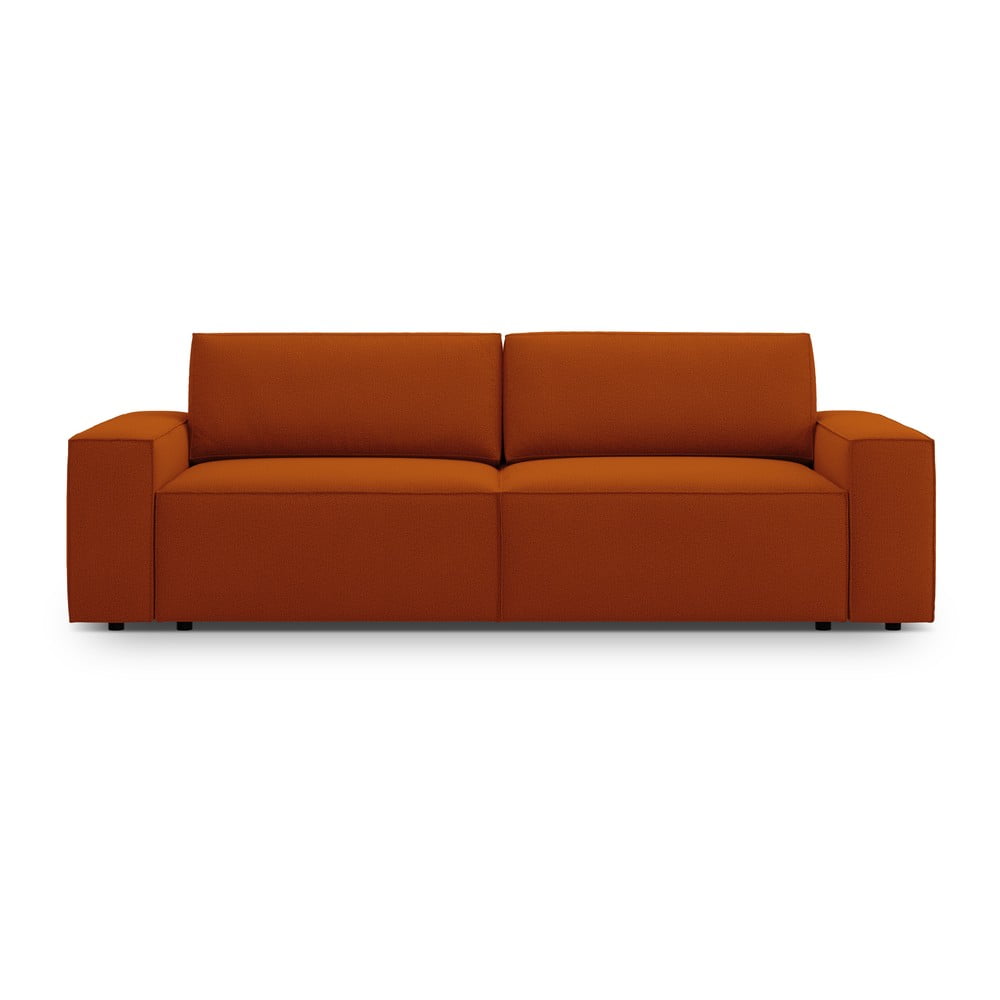 Téglavörös kinyitható kanapé 247 cm Jodie – Micadoni Home