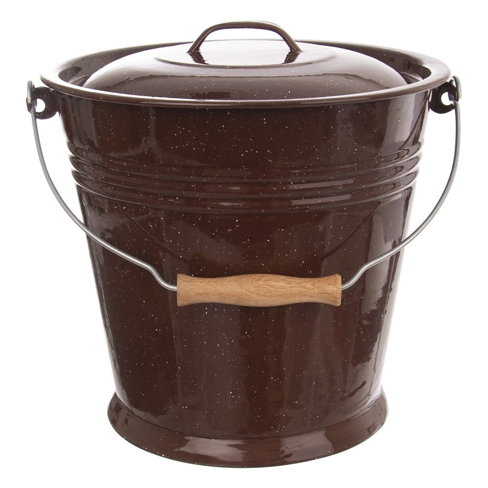 Zománcozott vödör 10 l Brown – Orion