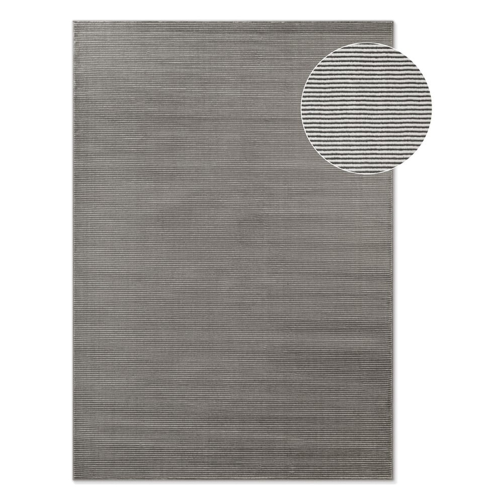 Antracitszürke-krémszínű szőnyeg 200x280 cm Perles Dolomite – Elle Decoration