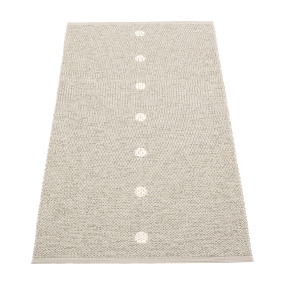 Bézs-krémszínű kültéri-beltéri szőnyeg 70x140 cm Peg Linen Vanilla – Pappelina