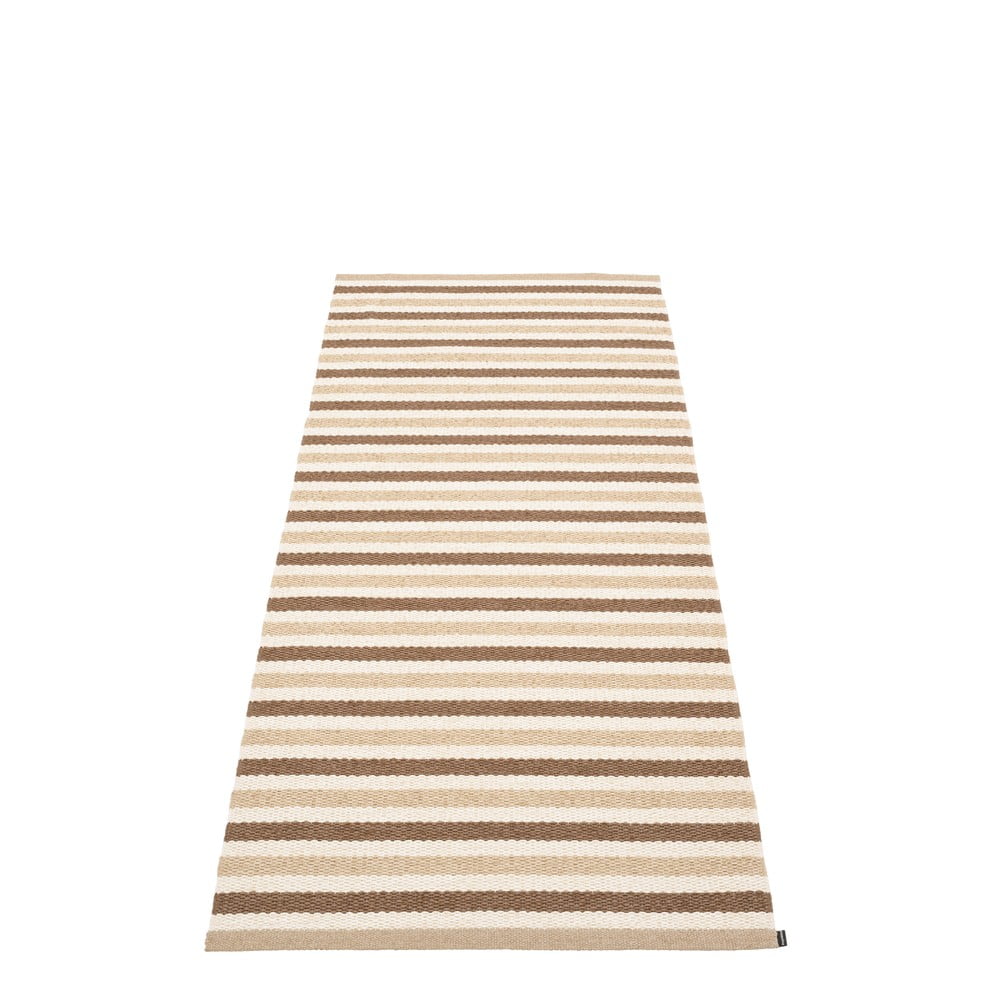 Bézs kültéri-beltéri futószőnyeg 85x200 cm Teo Brown – Pappelina