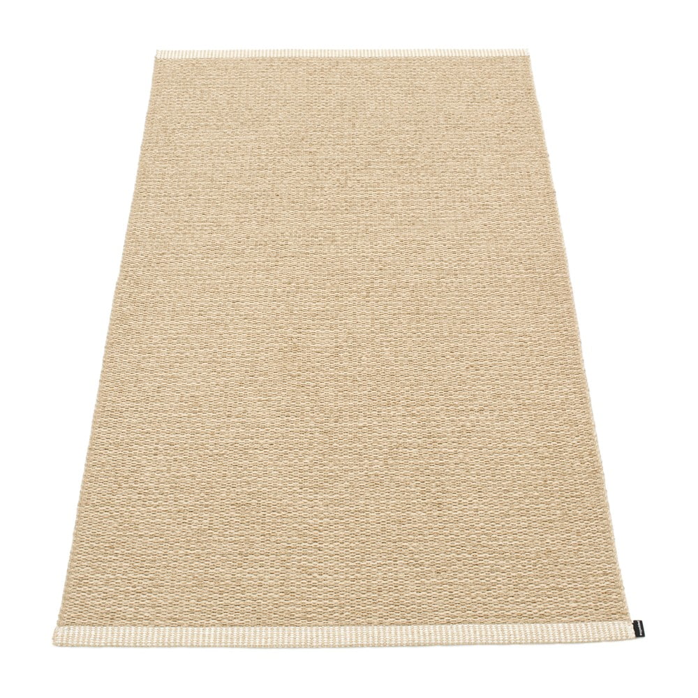 Bézs kültéri-beltéri szőnyeg 85x160 cm Mono Light Nougat – Pappelina