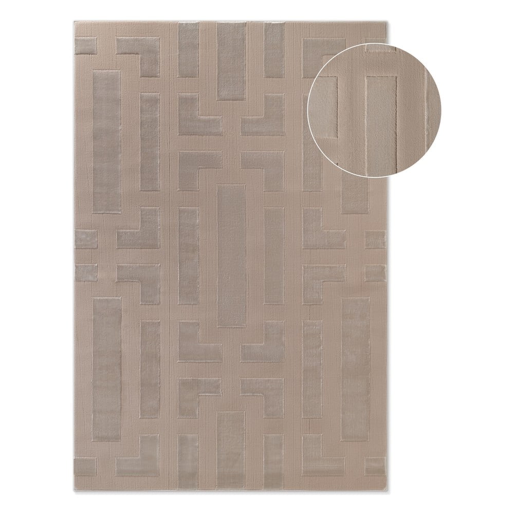 Bézs szőnyeg 200x280 cm Perles Onyx – Elle Decoration