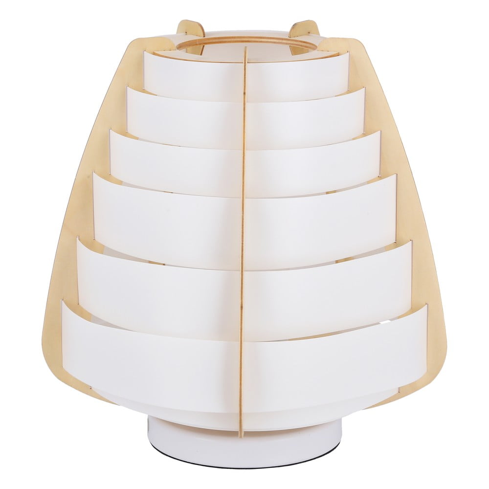 Fehér asztali lámpa (magasság 27 cm) Nagoja – Candellux Lighting