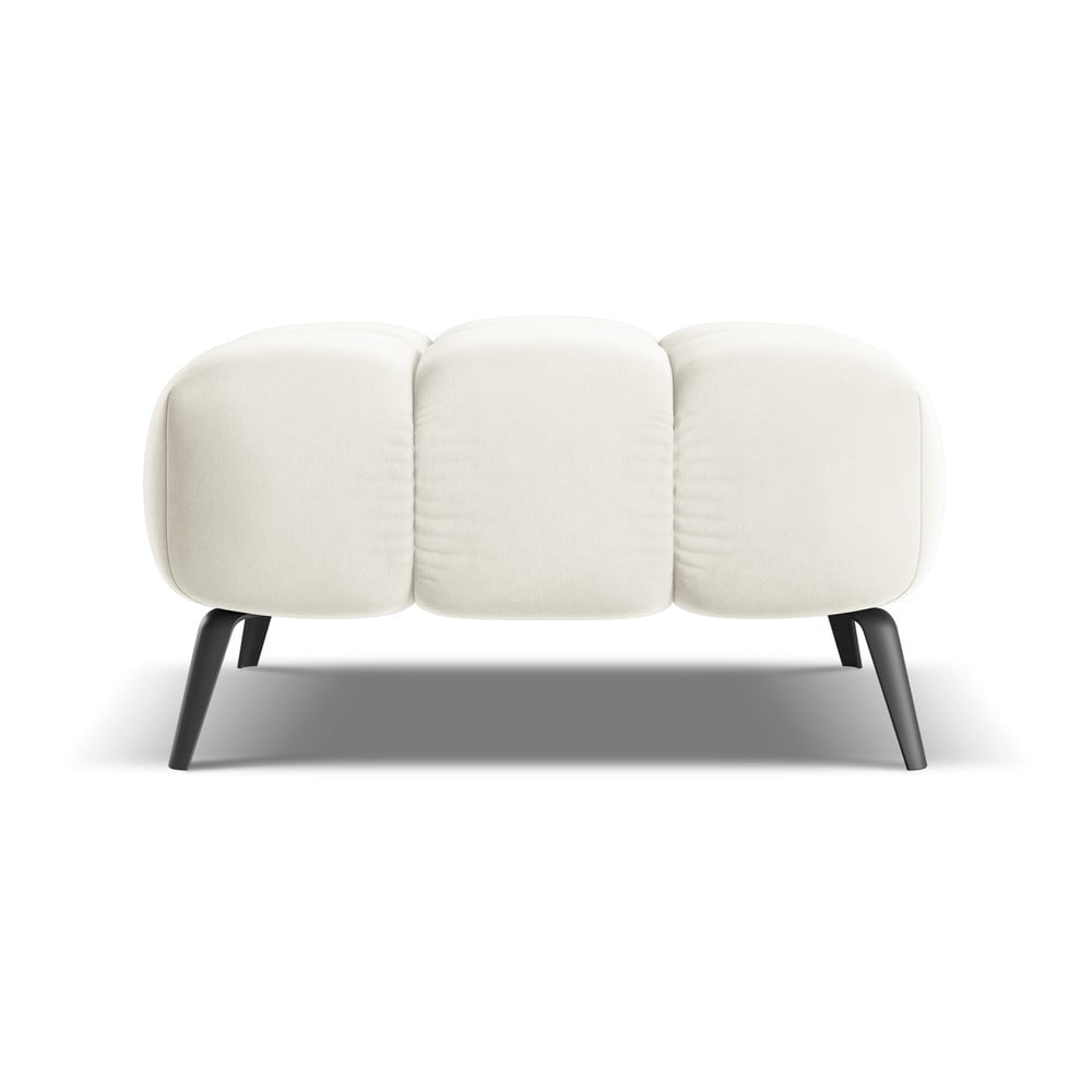 Fehér bársony lábtartó Nalu – Makamii