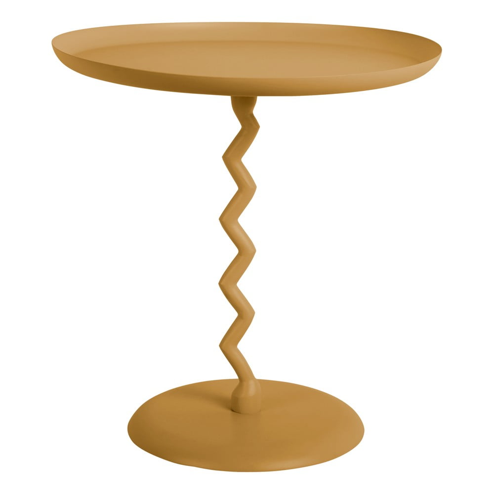 Fém kerek tárolóasztal ø 40 cm Zig Zag – Leitmotiv