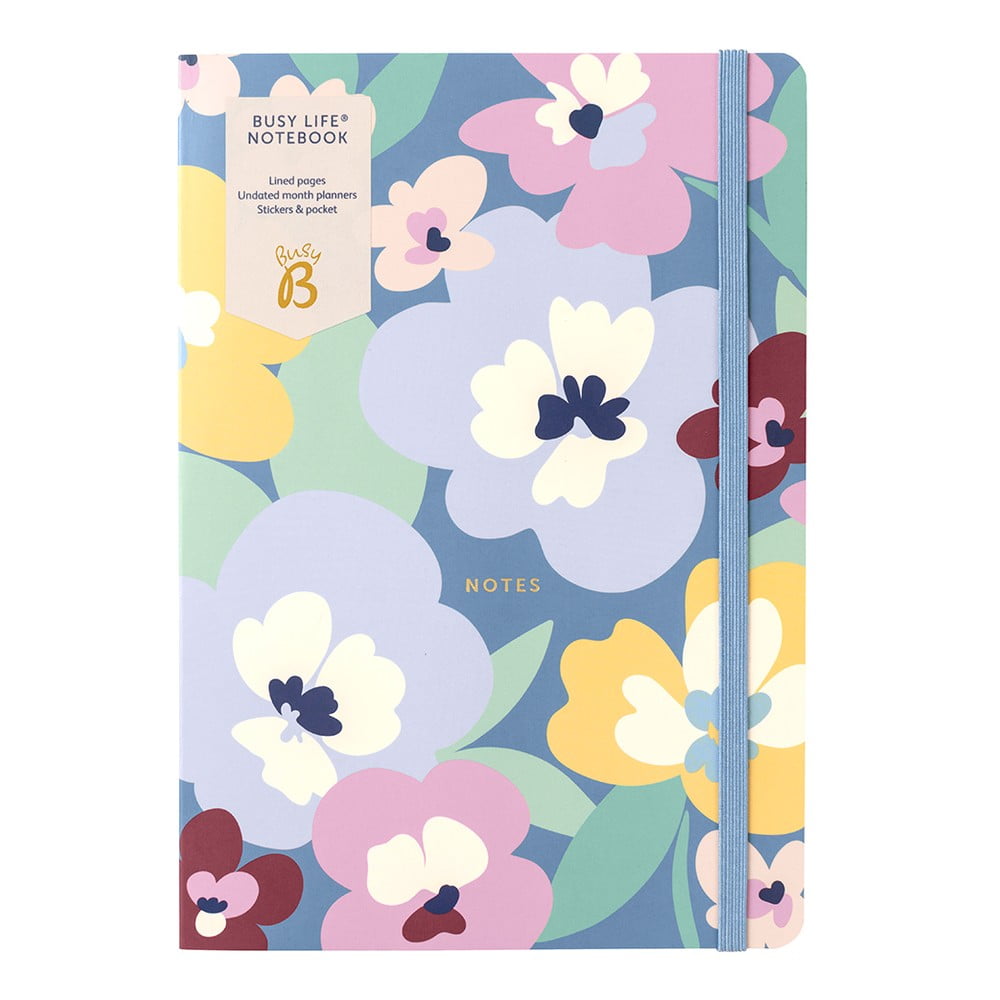 Jegyzetfüzet 64 old. A5 Floral – Busy B